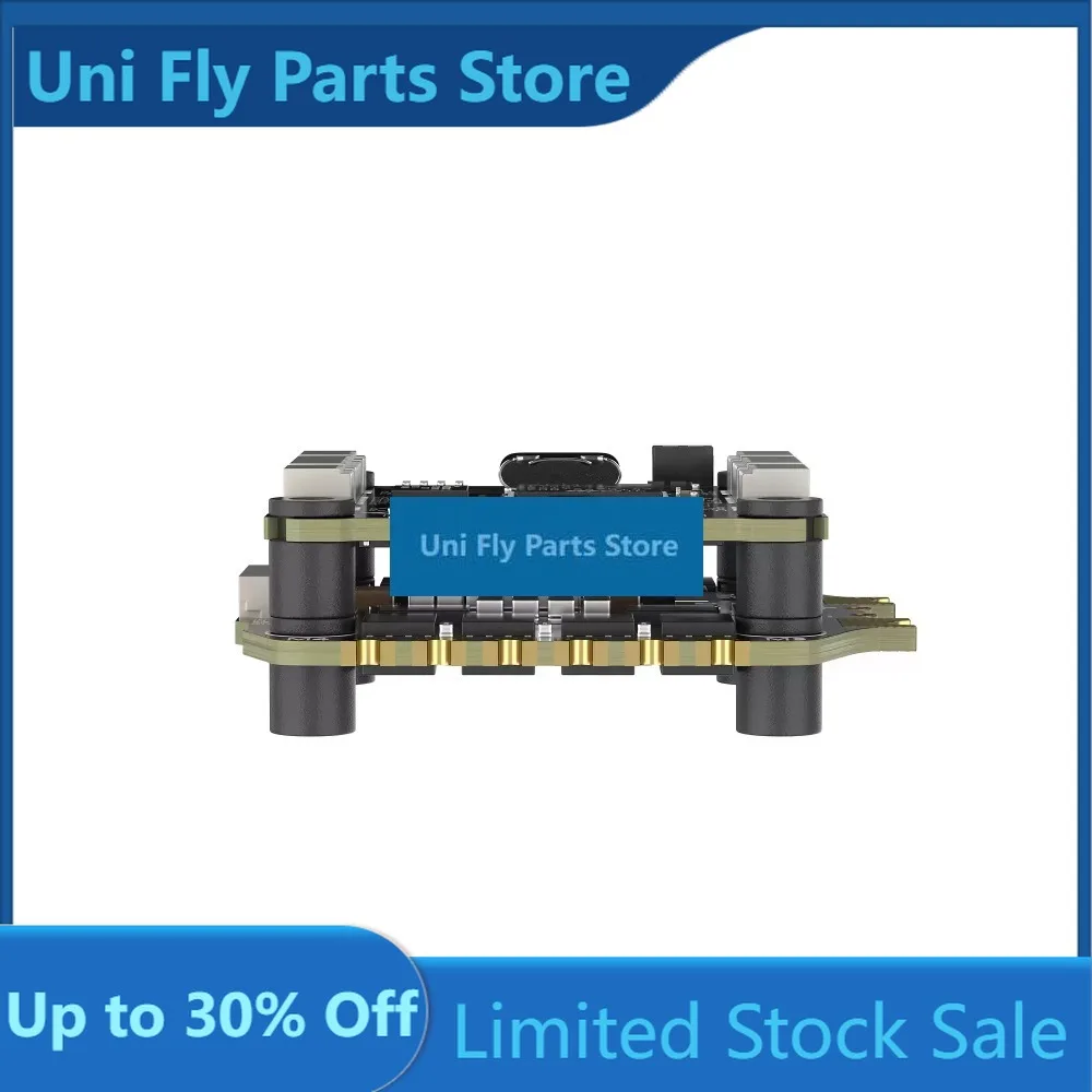 TAKER F722 BLS 60A V2 FPV Stack GEPRC All-in-One Combo, STM32F722 FC ICM42688-P Gyro Dual BEC 60A Continuous ESCUniFly