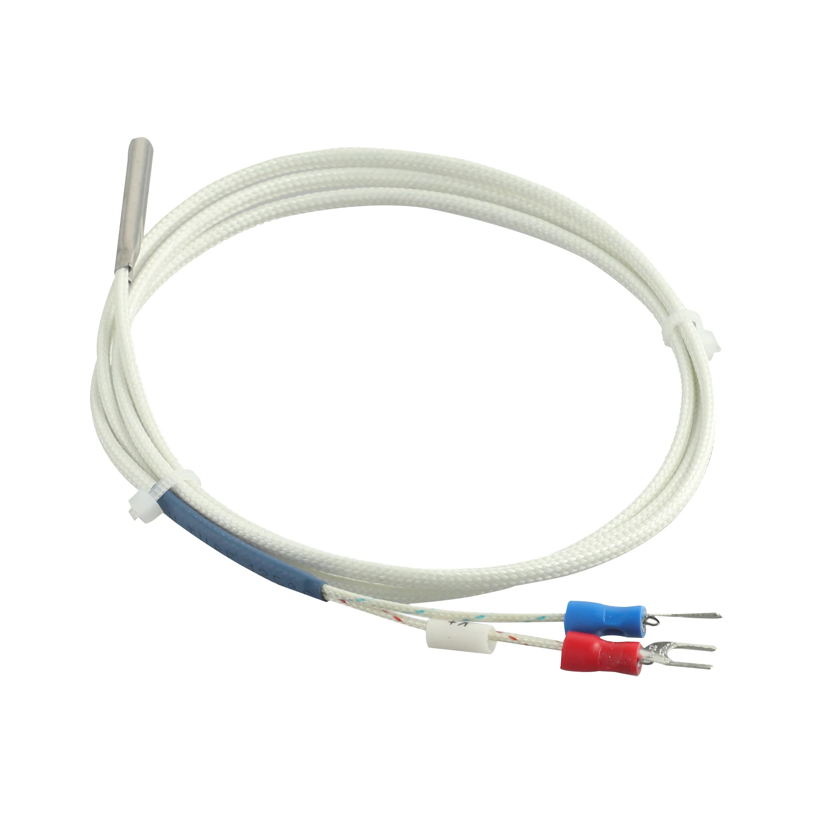 /////////////////////////////////////////////////////// Thermocouple Temperature Probe 0-800°C 1/2/3/4/5M 2-Wire Type