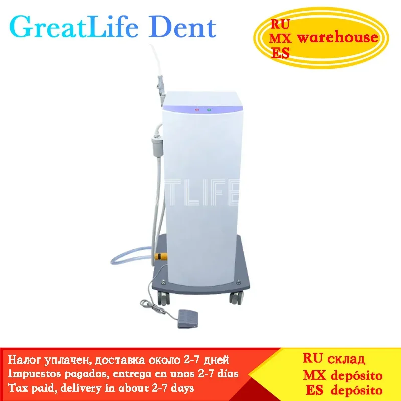 

GreatLife Dent Movable Portable Low Noise Vacuum Pump Dental Oral Machine System Dental Suction Unit Dental Suction