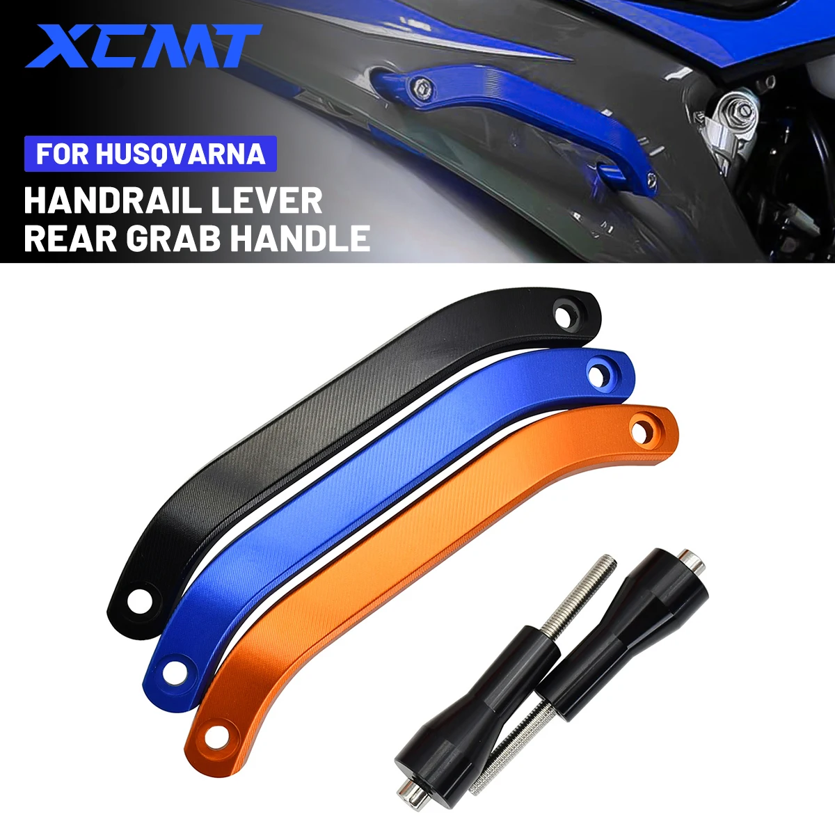 

CNC Aluminum Rear Passenger Grab Rail Handle For Husqvarna FC FE FX TC TE TX For KTM SX SXF EXC EXCF XC XCF XCW 2020 2021 2023