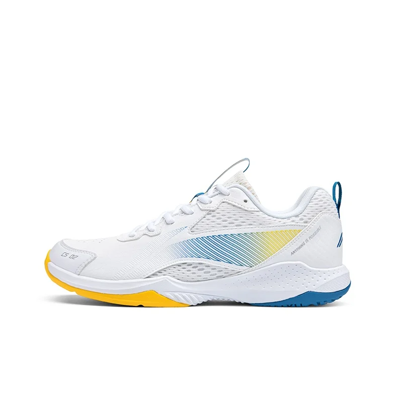 Li Ning Rocket Family, Springy Cloud Textile, Synthetic Leather Professional Low top Badminton Shoes Unisex AYTU011-2