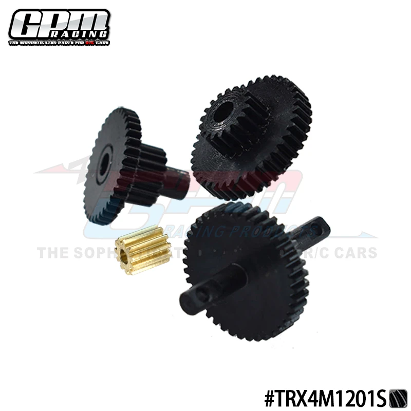 

GPM Harden Steel #45 Transmission Gear Set For TRAXXAS 1/18 TRX-4M Ford Bronc