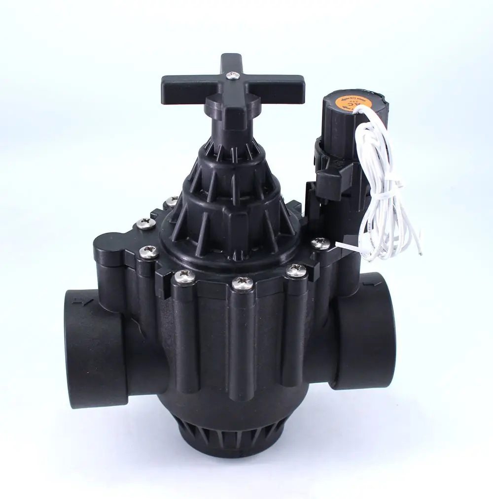 Zanchen P Series 9V Pulse Solenoid Valve 1.5-inch 2-inch Green Lawn Spray Drip Intelligent Automatic Control Valve