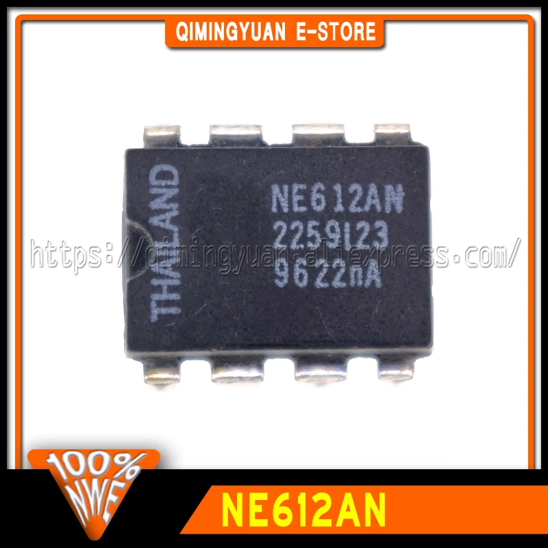 5pcs/lot NE612AN SA612AN SA612A SA612 MIXER 500MHZ UP CONVRT DIP8 IC. In Stock