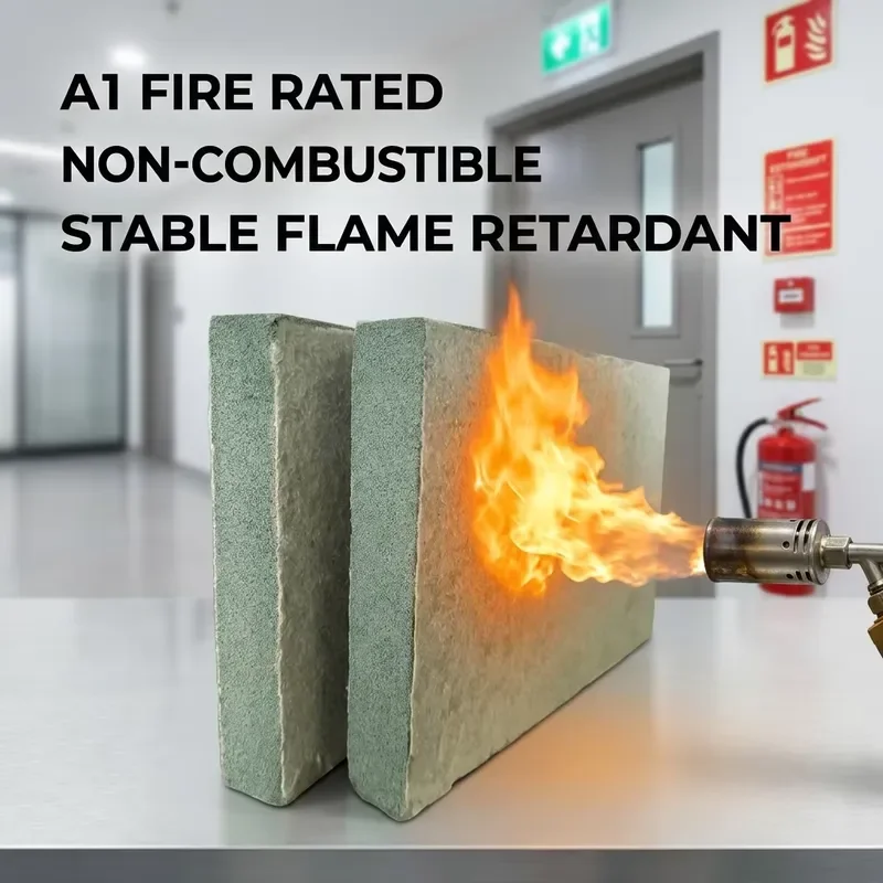Good Fire Resistance Cement Foam Board for Fireproof Door Core High Strength and Lightweight