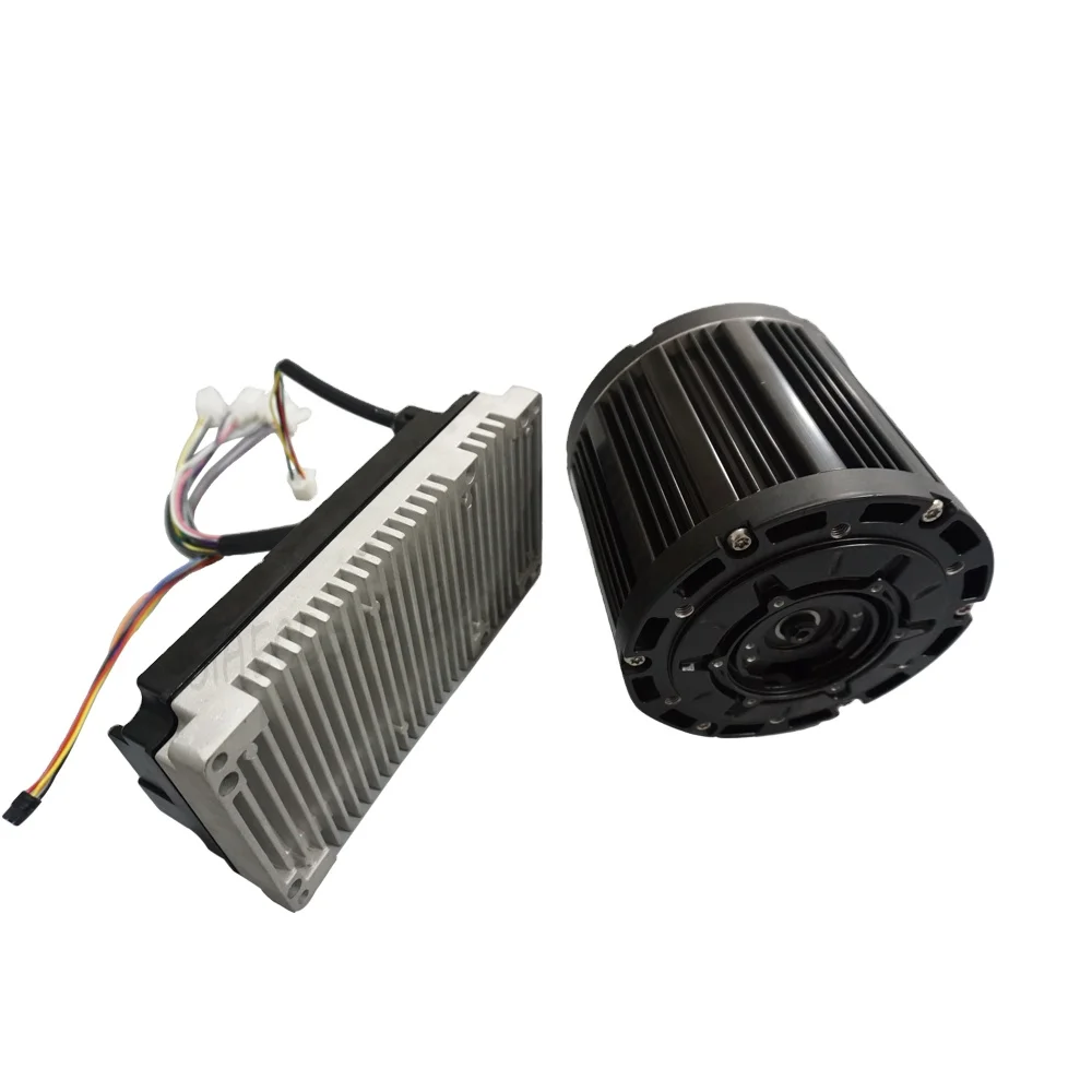 QS MOTOR 3000W 138 70H V1 belt design mid drive motor with EM150S controller max speed 100kph