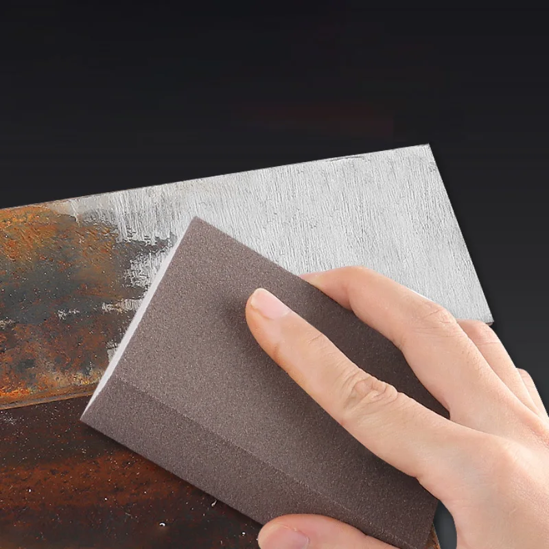 Sanding Sponge Blocks 60 Grit ~ 600 Grit Sponge Sanding Block Wall Grinding Sponge for Metal Plastic Wood Paint