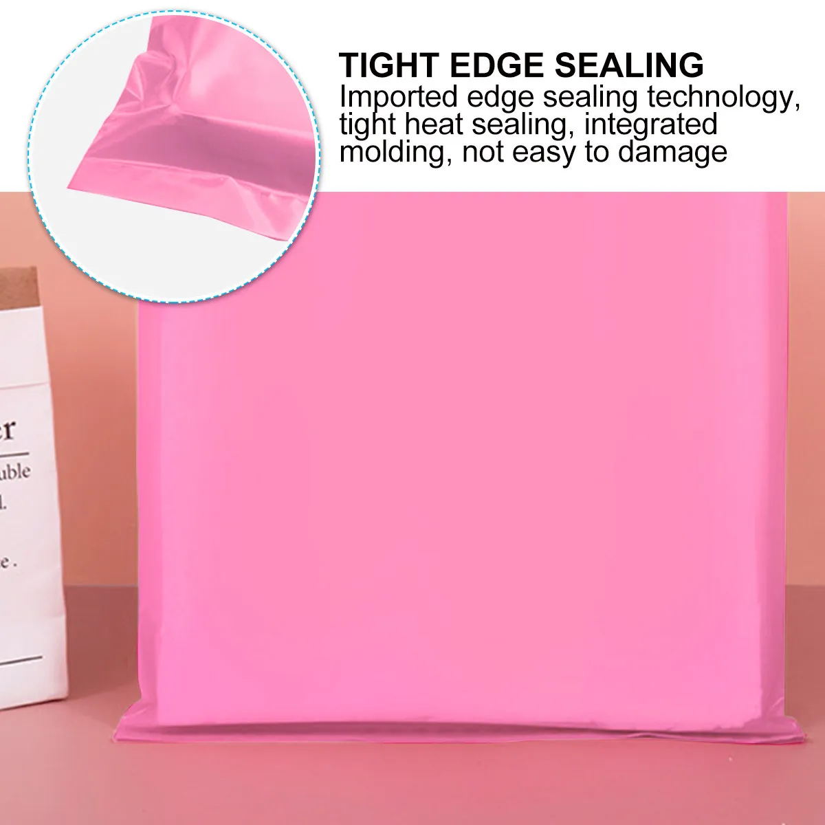 

100 шт. пластиковых пакетов-сумок: функциональные плоские пакеты для конфет, подарков, закусок, украшений для вечеринок, домашнего использования, модные, легкие