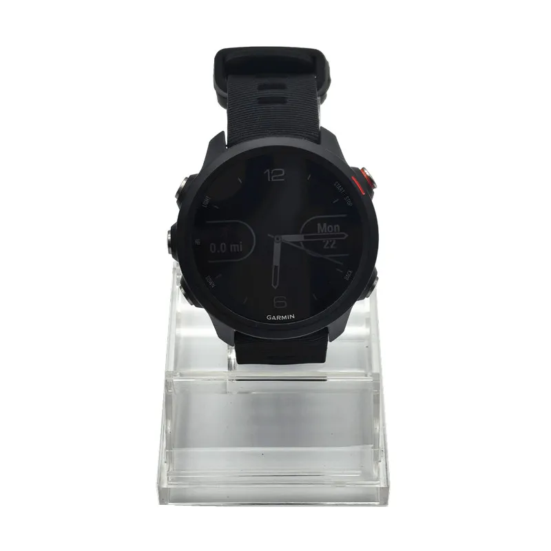 ساعة Garmin Forerunner 245 Music GPS للجري في الهواء الطلق معدل ضربات القلب الضوئية تدعم اللغة الروسية الإسبانية. برتغالية 95% جديدة
