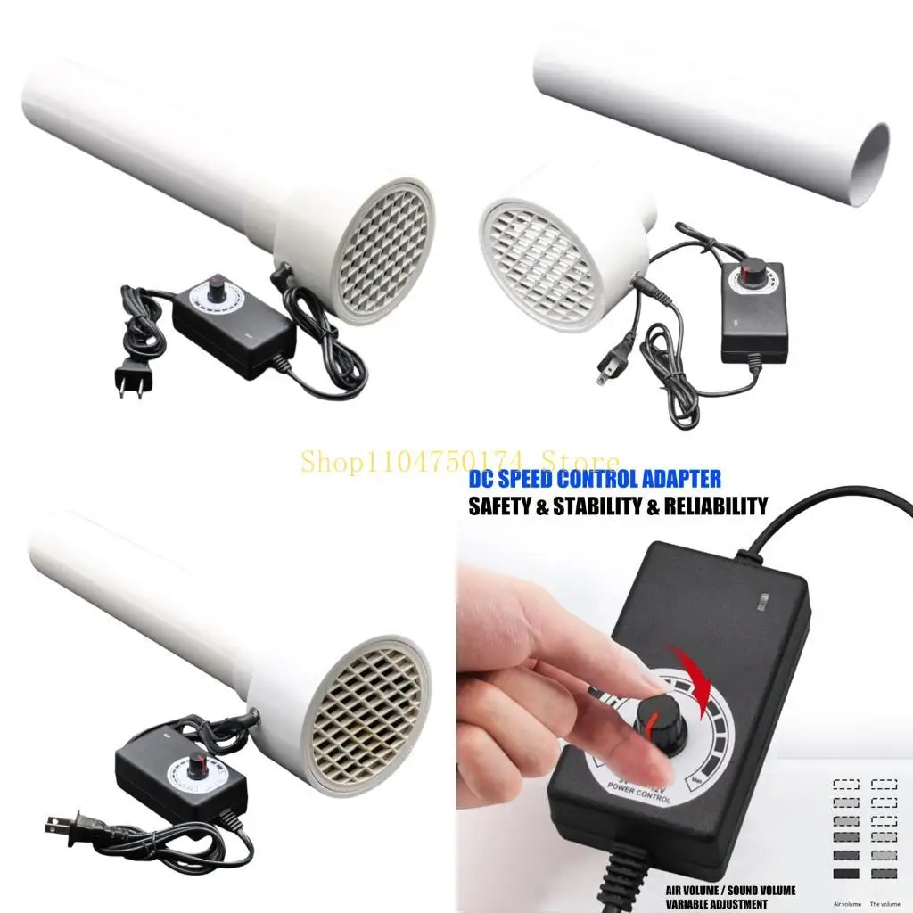 

Multipurpose Air Extractor Fan Air Circulation Fan Portable Exhaust Fan Replacement For Cabinet Closet Greenhouse top sale