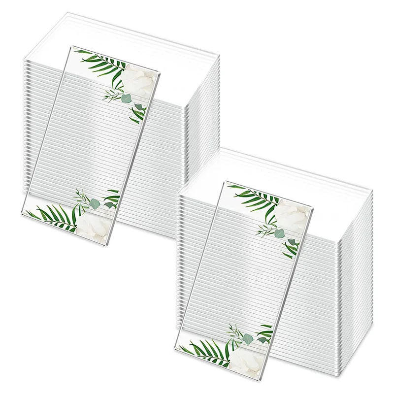 

M13K-150 шт., прозрачные акриловые настольные карты, свадебные прямоугольные карты для сидения, именная бирка, украшение для дня рождения, вечеринки, сделай сам