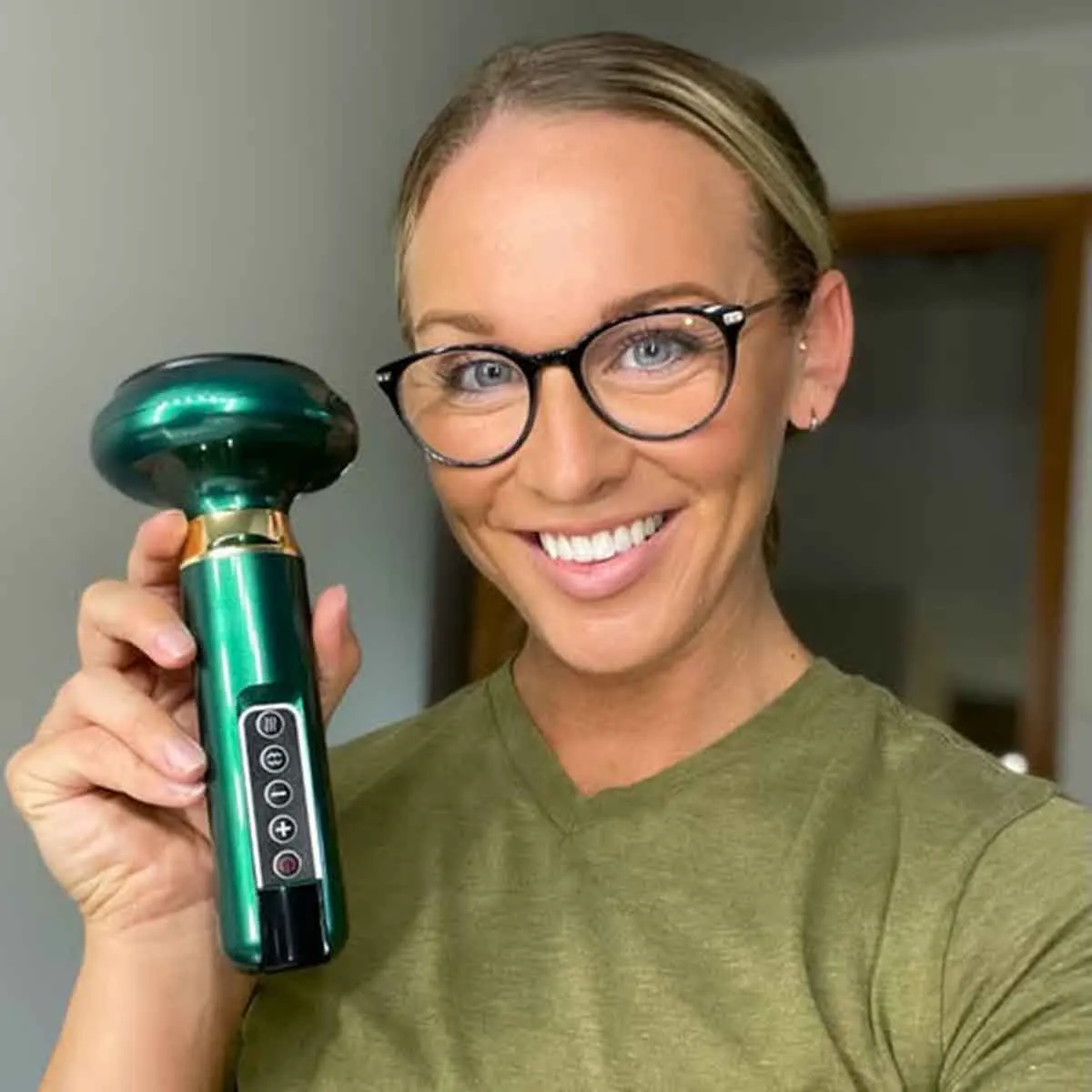 

Emeka 5-в-1 антицеллюлитный массажер, инфракрасное тепло, механическая стимуляция, банки для терапии, домашний аппарат для соскабливания