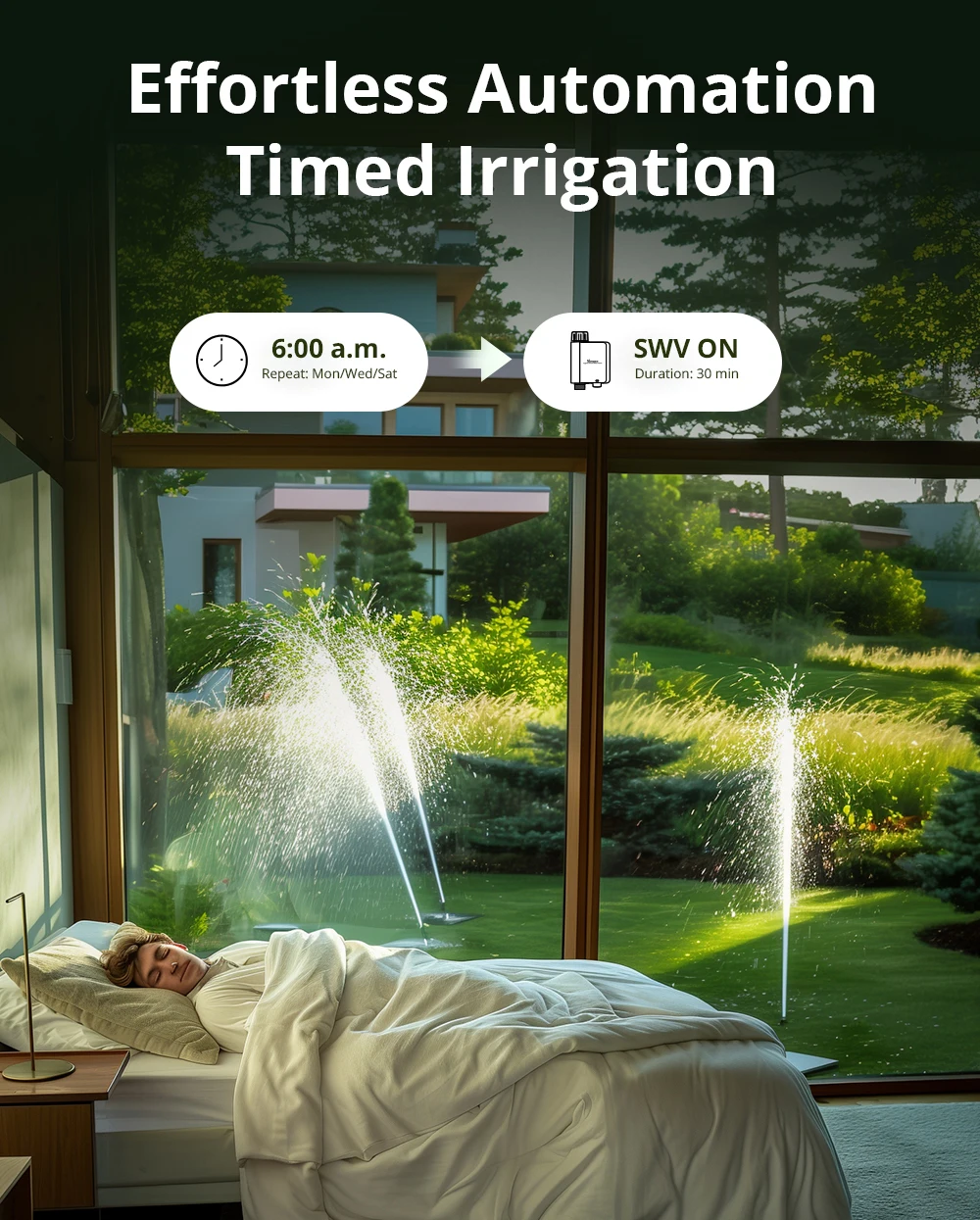 1–2 Stück SONOFF SWV-BSP Zigbee3.0 intelligentes Wasserventil, IP55, automatisches Bewässerungssystem, geeignet für Großbritannien, Europa oder die meisten Länder – Detail 9