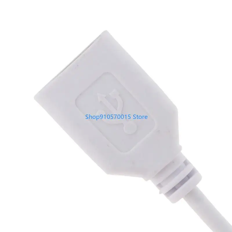 B95C USB Splitter Cable Male to Female USB Cable with On/Off Switch Power Supply Cord