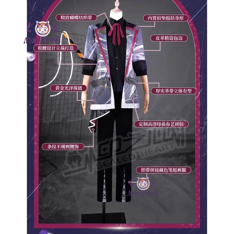 

Kamishiro Rui Cosplay Costume Anime Project Sekai Colorful Stage! feat New Halloween party fashion men women complete suit S-XXL