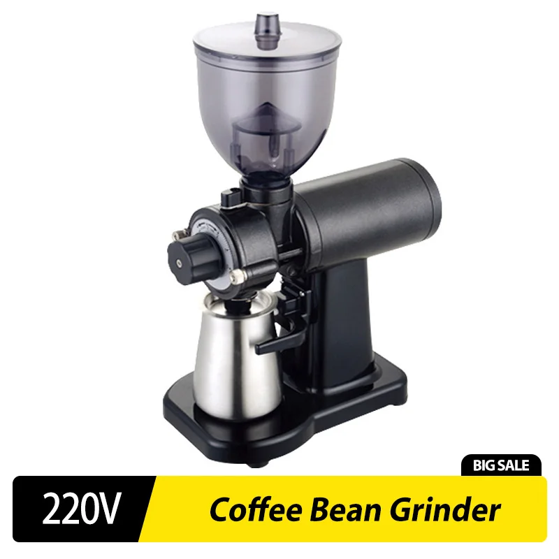 Electric Coffee Bean Grinder Italian Hand Punch Small Household Commercial Coffee Bean Grinding and Crushing Machine