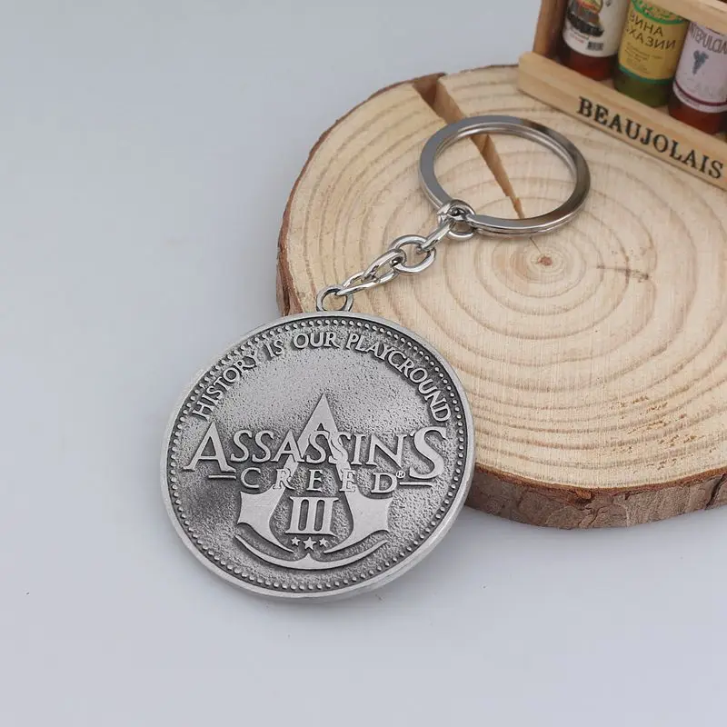 سلسلة مفاتيح تينيت مينا أنيمي قاتل ، قلادة تميمة ، حلقة مفاتيح رمز لمحبي اللعبة ، الدعائم تأثيري ، الهدايا والمجوهرات