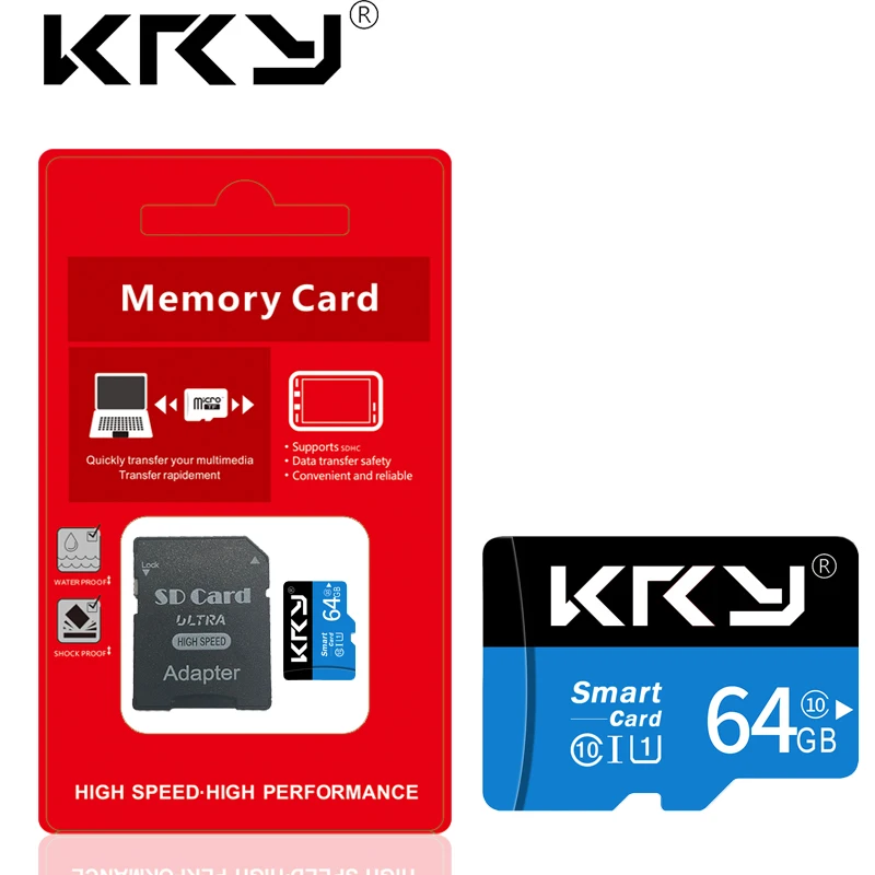 Micro Memory SD Card 64GB SD Card SD/TF Flash Card 64GB Class 10 Memory Card For Phone