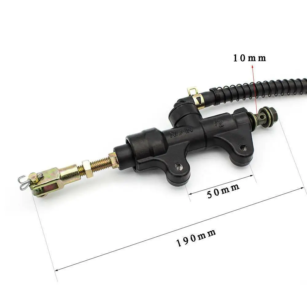 Universal Kawasaki Motorcycle Rear Foot Hydraulic Brake Pump Refit Rear Brake Master Cylinder Pump For Suzuki Honda Yamaha