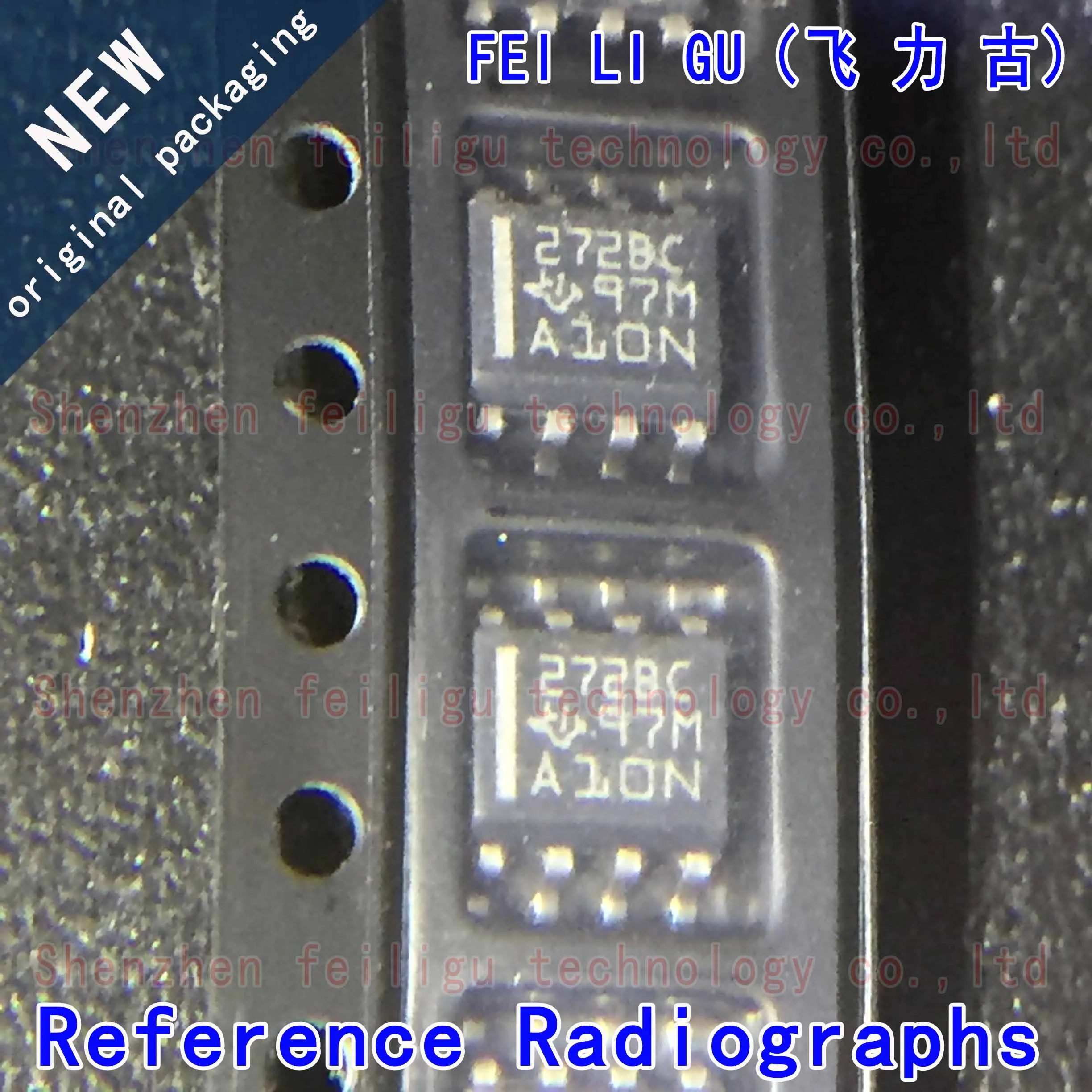 5~50PCS 100% (New) Original TLC272BCDR TLC272BCD TLC272 Screen Printing:272BC Package:SOP8 Precision Operational Amplifier Chip