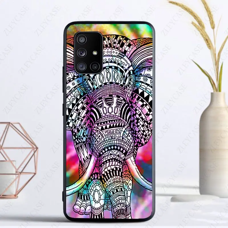 Indian elephant Phone Cover For samsung Galaxy A14 A53 A13 A12 A21S A30S A40 A22 A23 A32 A34 A50 A51 A52S A54 A70 A71 A73 case