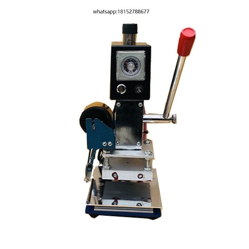 Manual Small Leather Heat Foil Stamping  and Embossing Machine Imprinting Machine Hot Stamping Machine