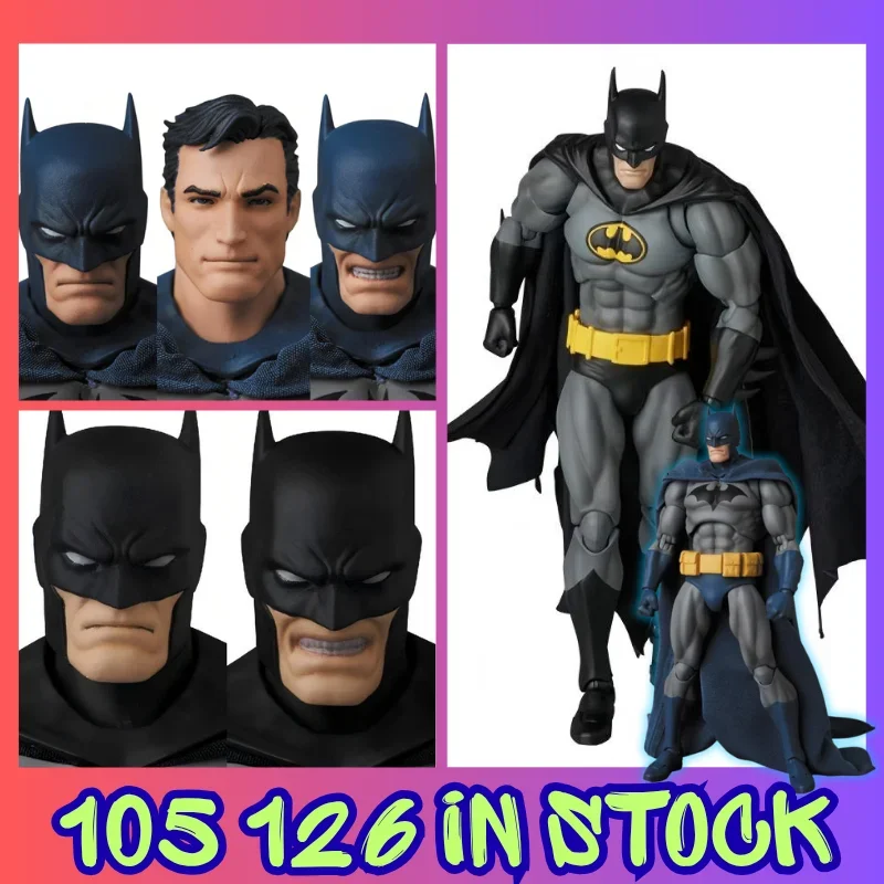 Premium Ct Toys Mafex 105 126 Batman Hush Figure High Detail Fully Articulated DC Comics PVC Collectible Model