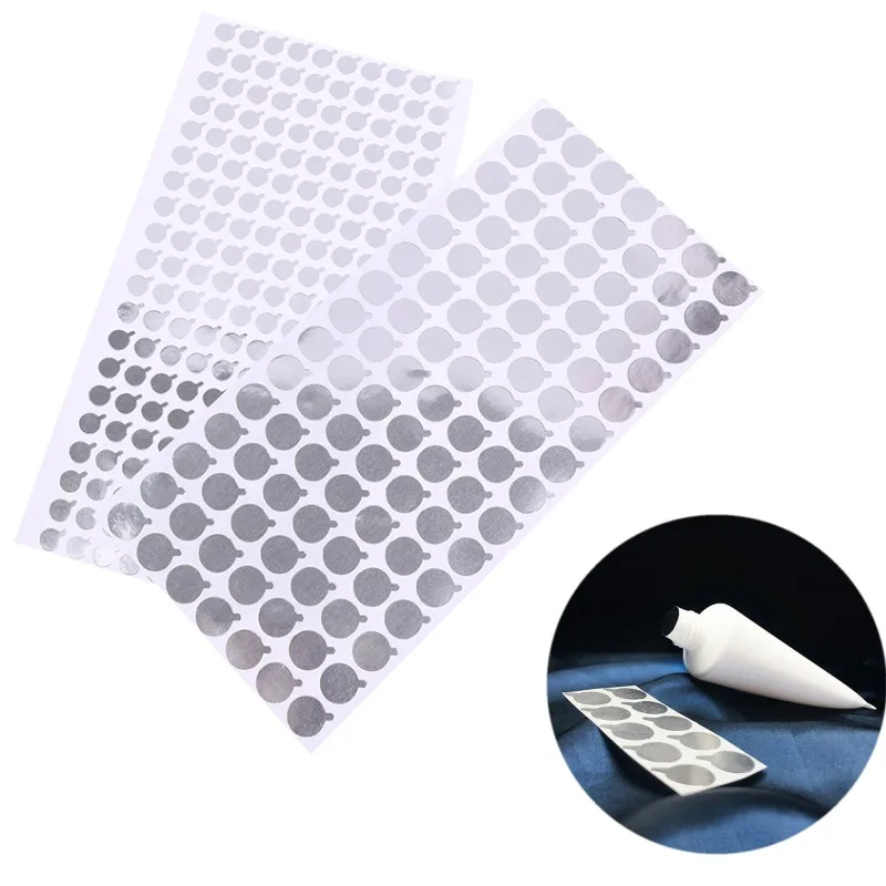 2Sheets 9/11/13/15/19/22/32/38mm  Aluminum Foil Sealing Sticker For Soft Tube Mouth Seal Adhesive Sticker Bottle Stopper