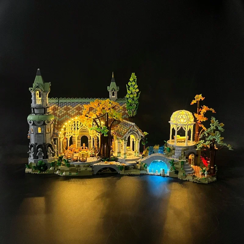 6167Pcs Middle Earth Valley Models Fantasy Movie Series Sets Building Blocks Movie Bricks Toys for Adult Gifts for Kids image 3