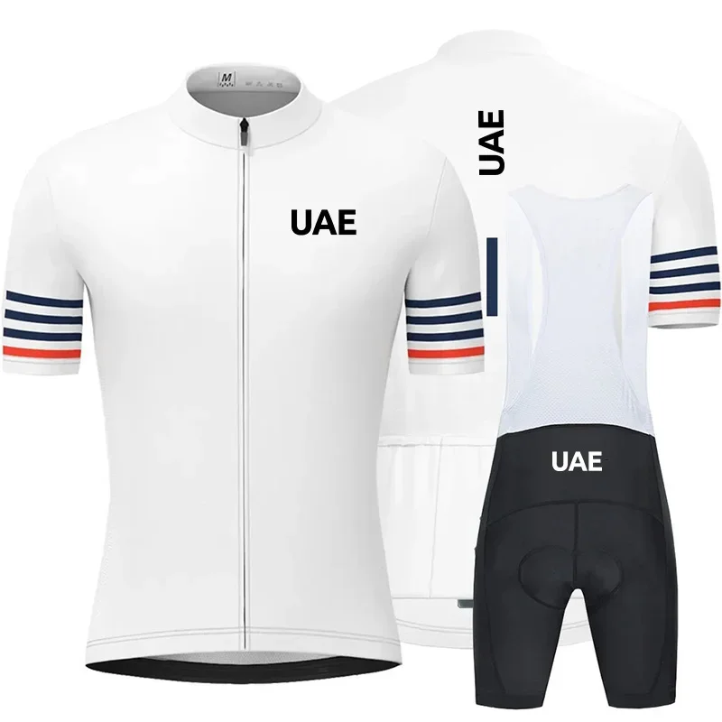 

2024 UAE Pro Team Summer Cycling Jersey Set with Maillot Ciclismo and Mountain Bike Clothes