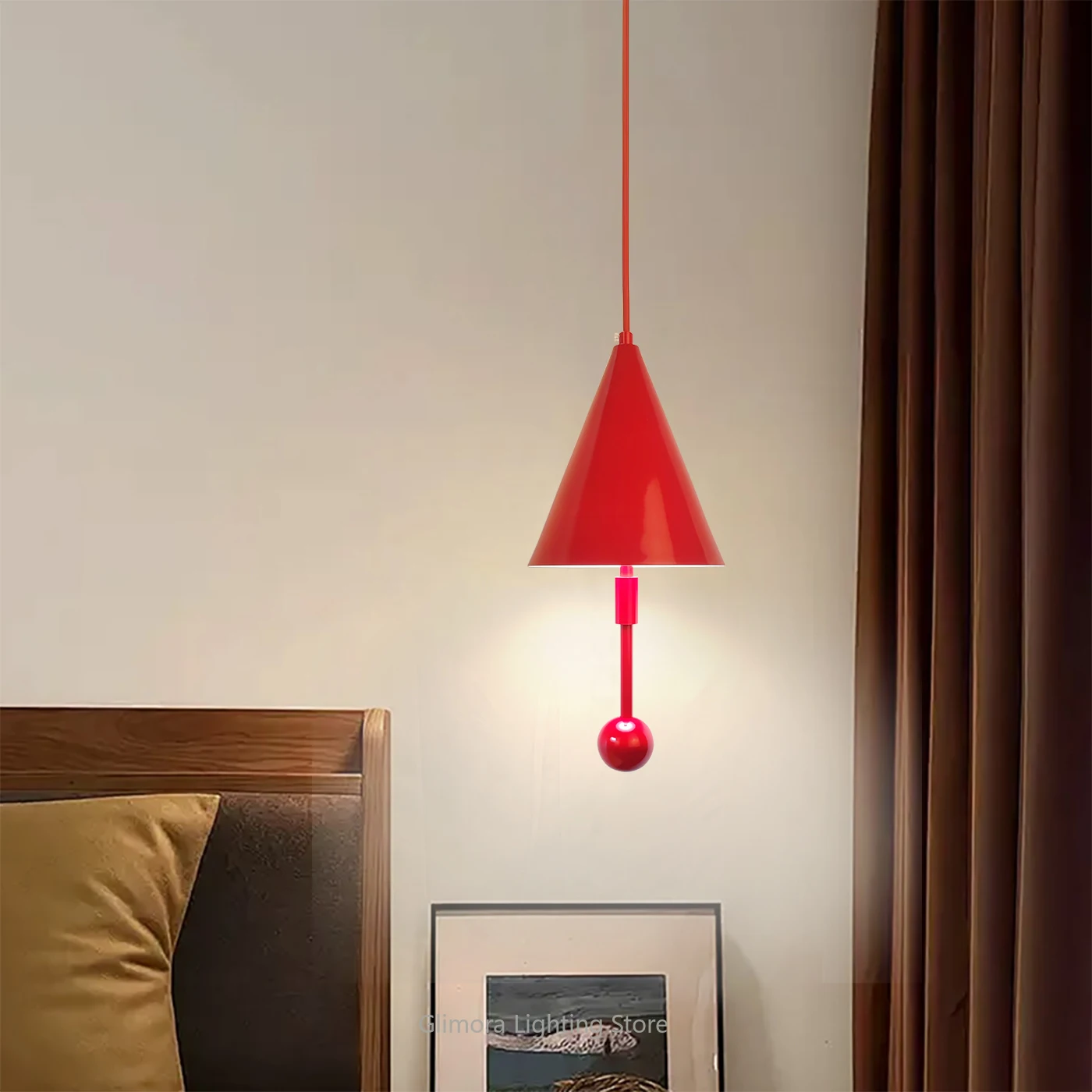 Italo-Nordic Umbrella Pendant DISCUSION Lamp for Dining Room, Kids Room