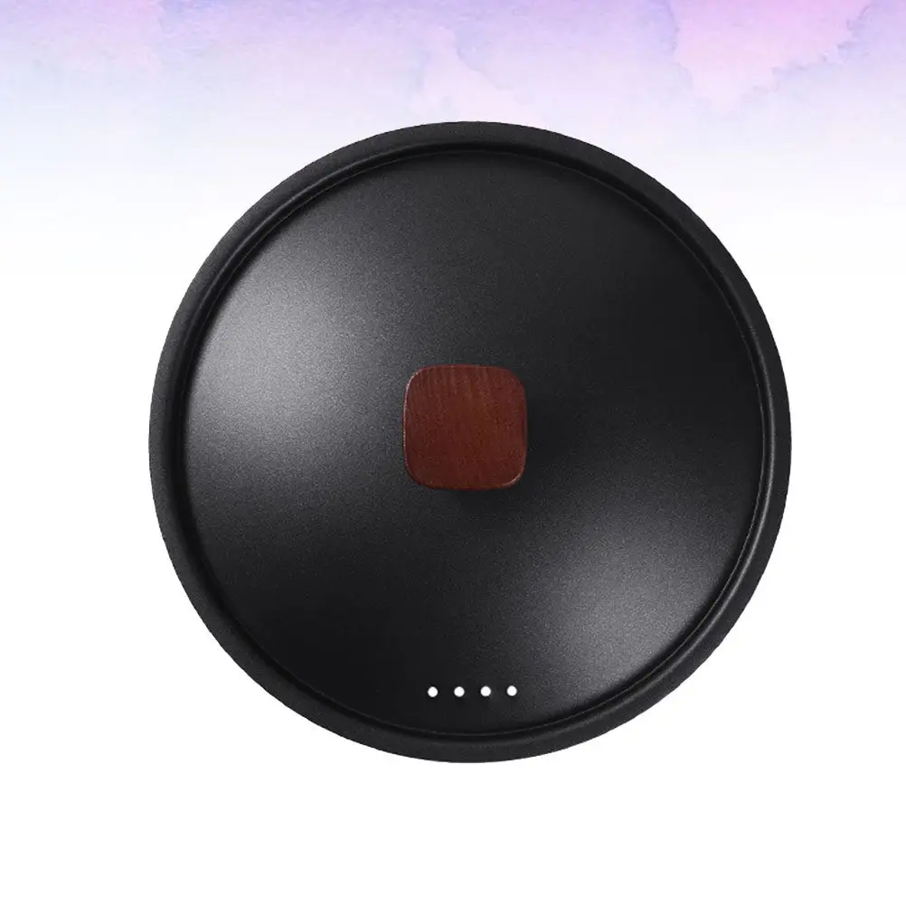 

Rust-Proof Easy to Clean Iron Pot Cover 30Cm Square Handle Heat-Resistant Pan Lid Protector Kitchen Gadget Home Cooking Tool