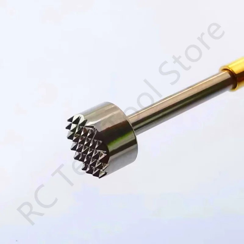 100PCS P100-H6 33.35mm 28-claw Plum Blossom Head Dia 3.0mm Needle Spring Test Probe P100-H Dia 1.36mm Circuit Board Test Tool