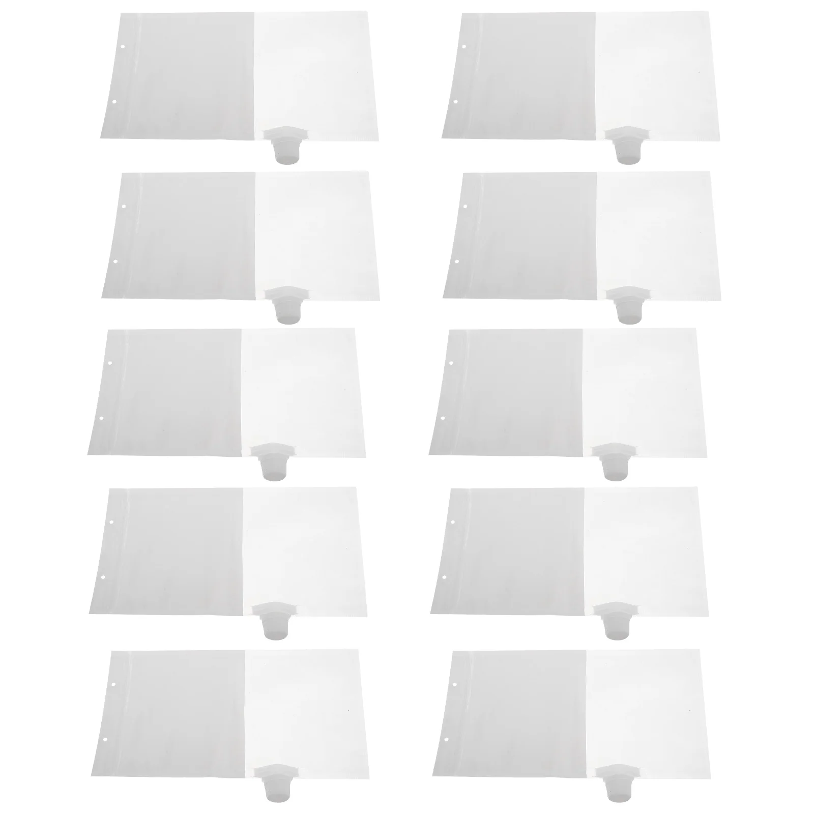 

10pcs Hook Dehumidification Bags Reusable Hanging Moisture Absorbers for Home Closet Boat Empty White Storage Solution