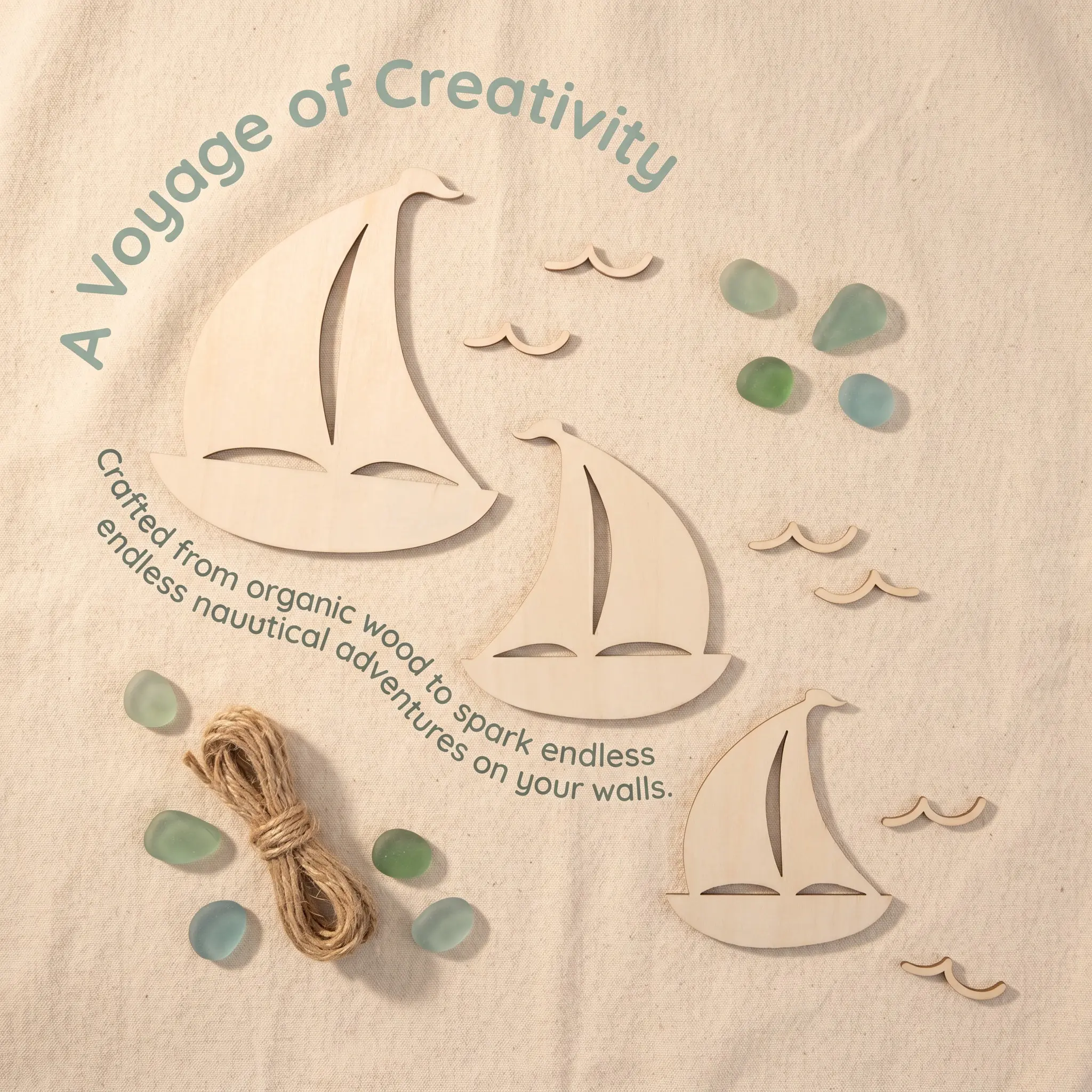 6Pcs Wooden Sailboat Decor for - Art And Craft For Nursery review and price