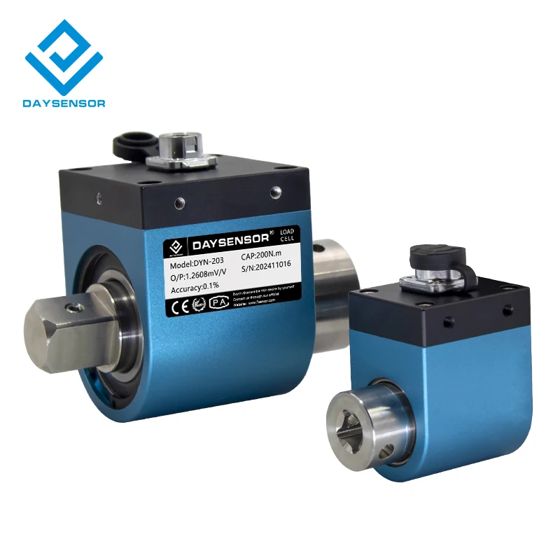 0.1N.m 50N.m Rotary Sensor Small Size Dynamic Torque Transducer of Rotation for Measuring Motor Test Bench Performance
