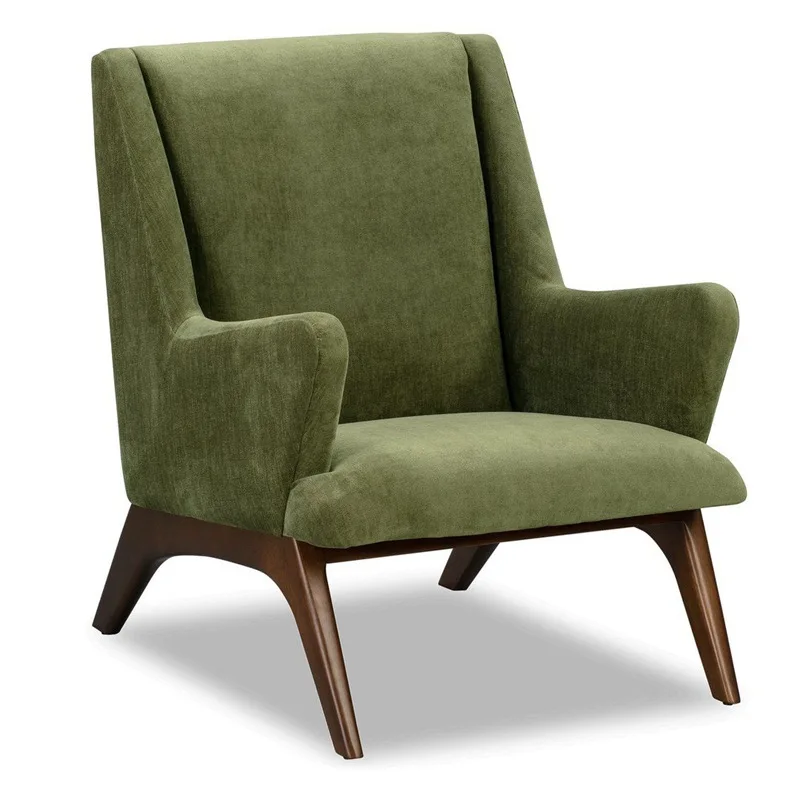 

Wabi Sand Wind Ash Wood Lazy Sofa Chair Designer Retro Living Room Balcony Single Backrest Leisure Chair