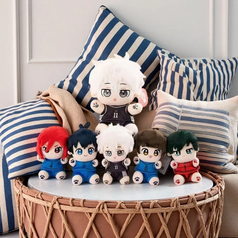 22cm Blue Lock Stuffed Cotton Plush Toys Anime Nagi Seishiro Isagi Yoichi Bachira Meguru Room Decorations Birthday Gift
