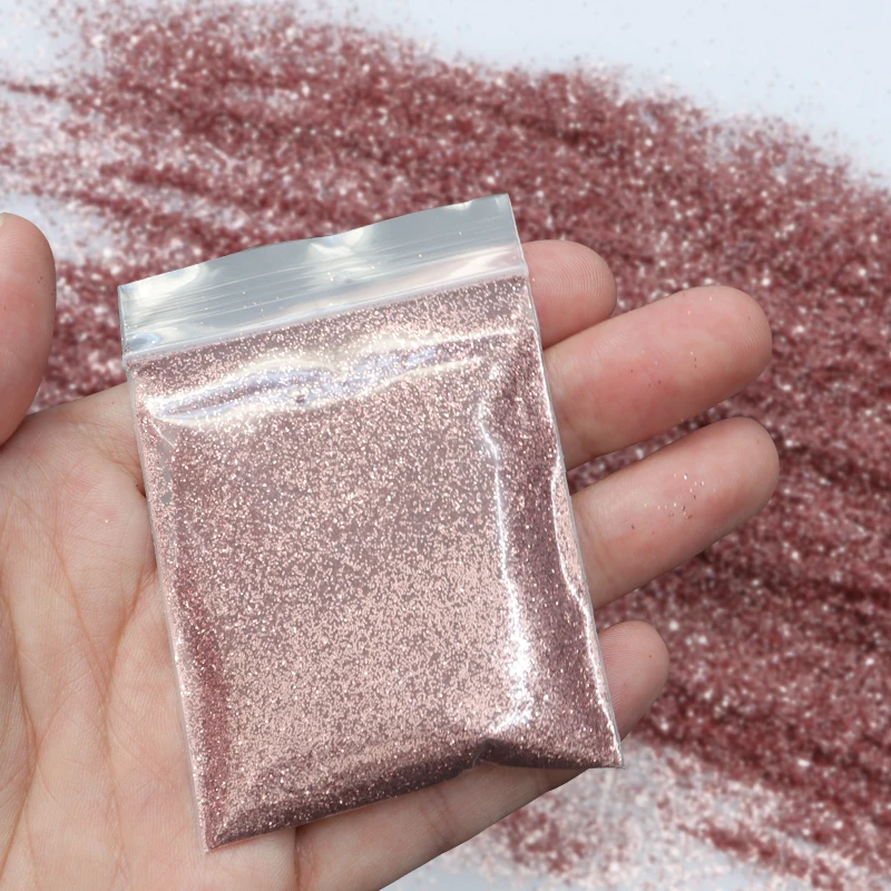 10g Sparkling Gold Silver Glitter Powder Nail Decoration Chrome Pigment 0.2mm Loose Sequins Birthday Party Nails Art Accessories