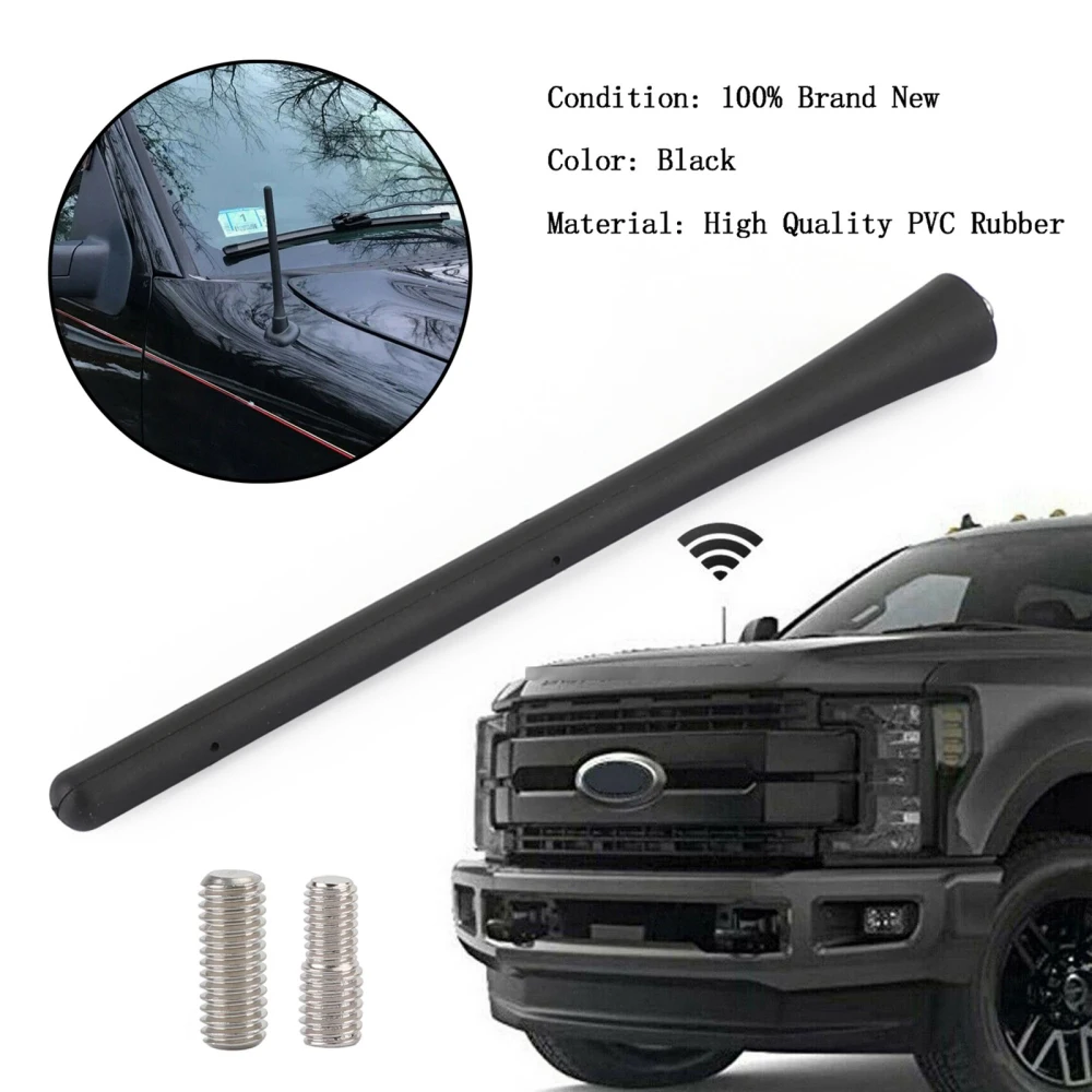 Artudatech 7-calowa gumowa antena sygnałowa do Ford F150 F250 F350 i Ram 1500 2009-2019 Akcesoria samochodowe
