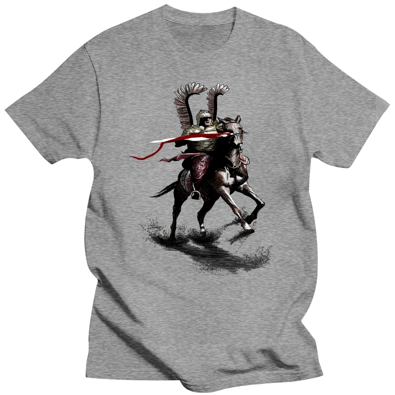 Polish Winged Hussar Cavalry Men T-Shirt Short Casual oversized t shirt 2021 harajuku mens t shirts