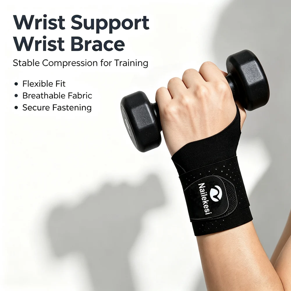 All-Day Comfort Wrist Protector Brace for Men & Women, Effectively Aiding TFCC Tears, Strains and Fitness Training Sessions