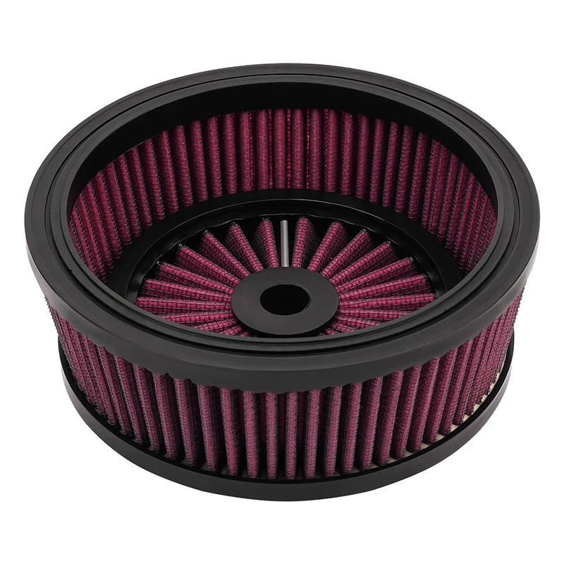 Motorcycle Parts High Flow Air Filter Intake Cleaner For Harley Dyna / FXR Softail Touring Dyna FXDLS Trike Sportster