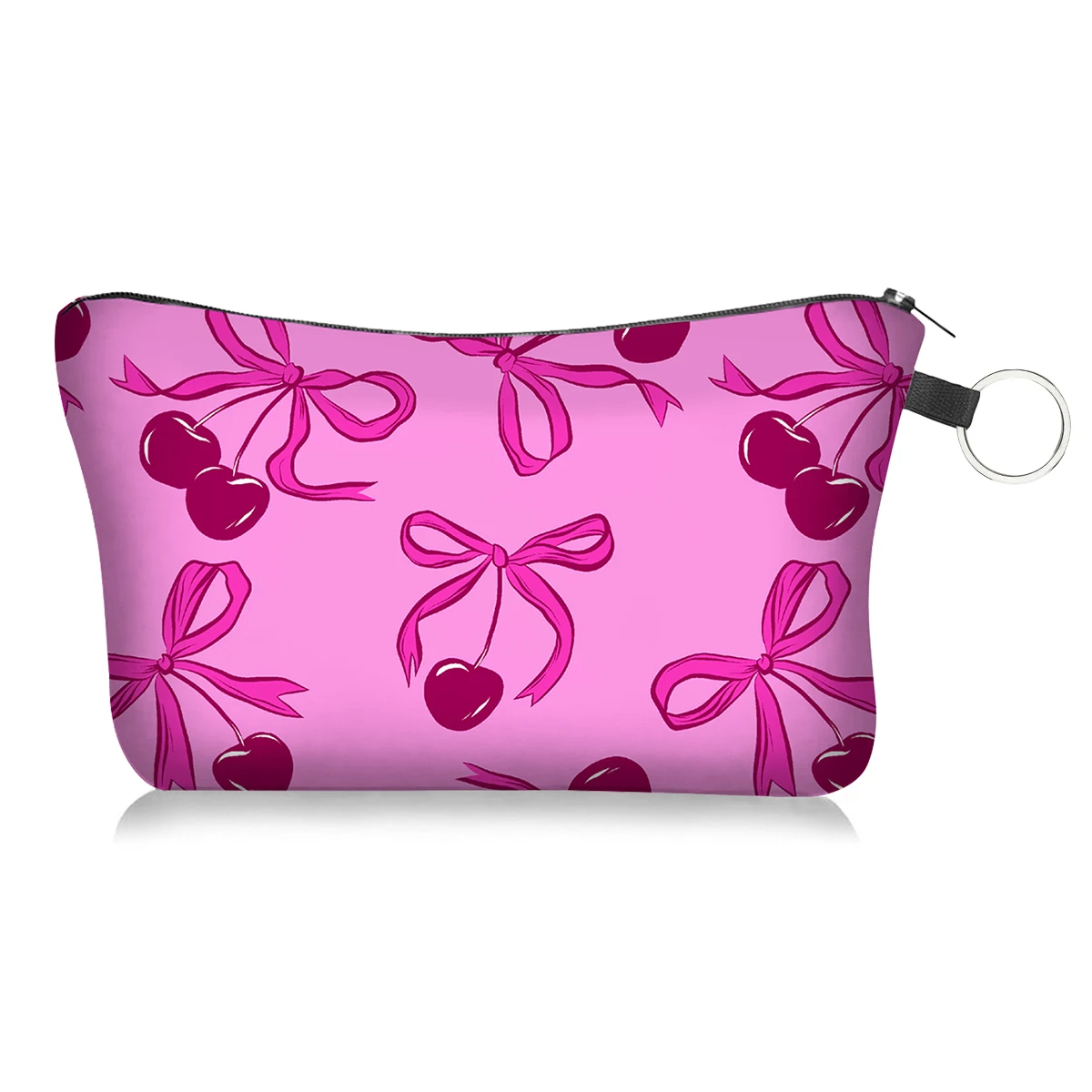 Breast Cancer Awareness Cosmetic Bags for Women Hope Cure Strength Inspirational Eva Makeup Bag Survivor Pink Ribbon Pouch