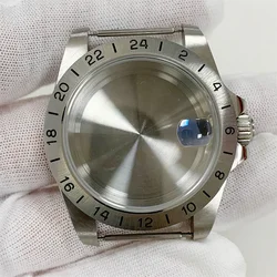 for NH35 NH36 39mm Solid/Clear Bottom Watch Case Sapphire Glass Stainless Steel Cover for Nh34 Movement