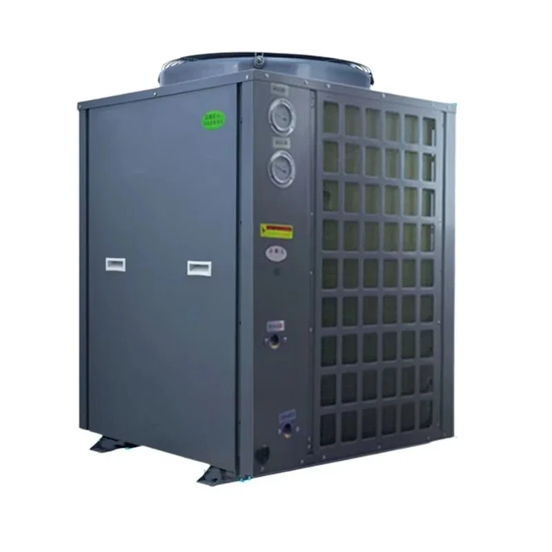 Commercial Factory Supplied Vertical Stainless Steel Air Source Heat Pump Water Heater R410A Electric Power Source