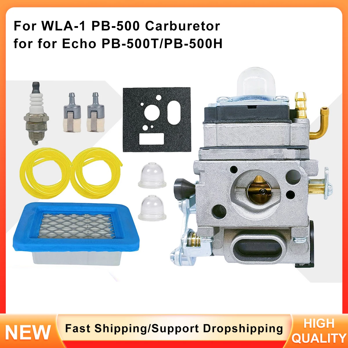 

Replacement WLA-1 Carburetor Compatible A021001642 for Echo PB-500 PB-500T PB-500H
