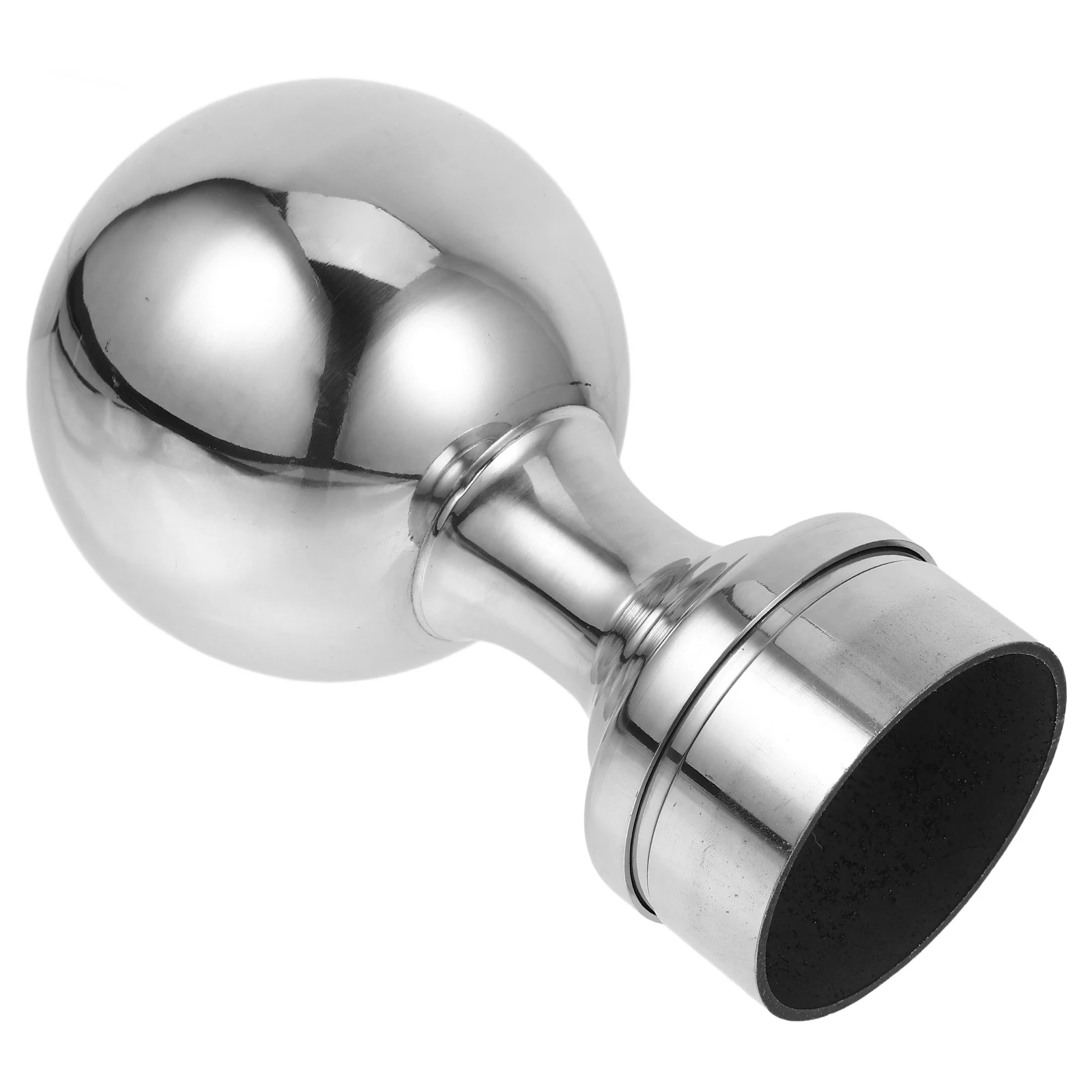 

5Inch Stainless Steel Ball Cap Spherical Top For Fence Post Deck Stair Handrail Weatherproof Silver Dome Style Post Topper