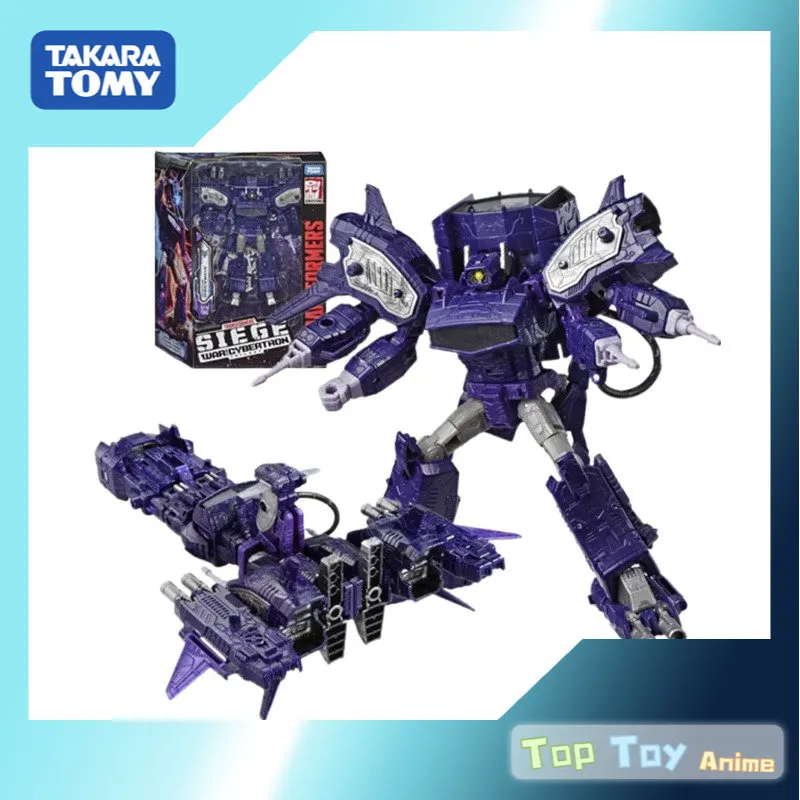 Original Transformers War for Cybertron:Siege SHOCKWAVE Leader Class Action Figures Transformable Model Kit Gifts Toys