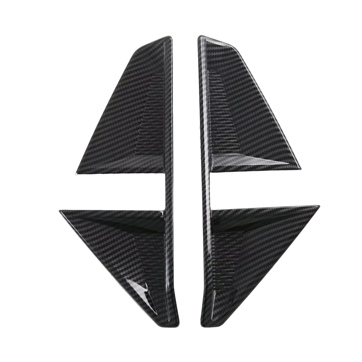 

For Toyota Veloz 2022-2024 Carbon Fiber Car Rear Fog Light Lamp Cover Frame Trim Accessories